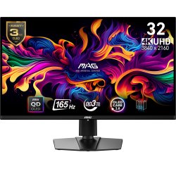 MSI MAG 321UP QD-OLED Monitor PC 80 cm (31.5") 3840 x 2160 Pixel 4K Ultra HD Nero