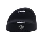 R-Go Tools Souris Ergonomique R-Go HE Break avec logiciel de pause, gaucher, grand (longueur de la main > 185 mm), bluetooth, noir