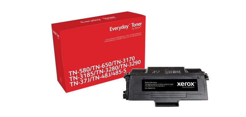Toner Noir Everyday™ de Xerox compatible avec Brother TN-3280, Grande capacité