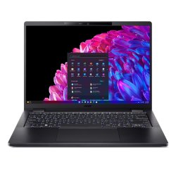 Acer TravelMate P6 TMP614-73 Intel Core Ultra 5 125H Portátil 35,6 cm (14") WQXGA+ 16 GB LPDDR5x-SDRAM 512 GB SSD Wi-Fi 7 (802.11be) Windows 11 Pro Negro