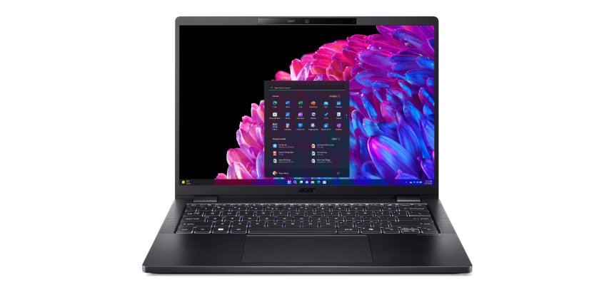 Acer TravelMate P6 TMP614-73 Intel Core Ultra 5 125H Portátil 35,6 cm (14") WQXGA+ 16 GB LPDDR5x-SDRAM 512 GB SSD Wi-Fi 7 (802.11be) Windows 11 Pro Negro