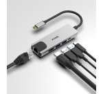D-Link DUB-M520 station d'accueil Avec fil Thunderbolt 3 Aluminium
