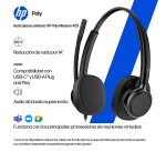 HP Poly Auriculares estéreo con cable USB Mission 425 Classic (paquete)