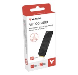 Verbatim Vi7000G PCIe NVMe M.2 SSD 1 TB De ultieme gamingoplossing