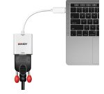 Lindy 43355 cavo e adattatore video USB tipo-C VGA (D-Sub) Bianco