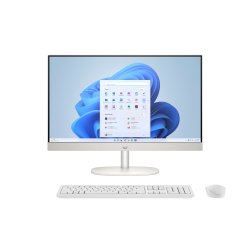 HP All-in-One 24-cr0081nf AMD Ryzen™ 7 7730U 60,5 cm (23.8") 1920 x 1080 pixels PC All-in-One 16 Go DDR4-SDRAM 512 Go SSD Windows 11 Home Wi-Fi 6 (802.11ax) Blanc