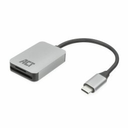 ACT USB-C kaartlezer voor SD en micro SD, SD 4.0 UHS-II