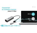 i-tec USB-C/USB-A Metal HUB 3 (2x USB-C, 1x USB-A) Port + 2.5GLAN