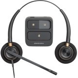 POLY Auriculares binaurales EncorePro 520 con desconexión rápida