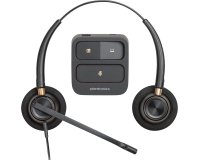 HP Poly Auriculares binaurales EncorePro 520 con desconexión rápida