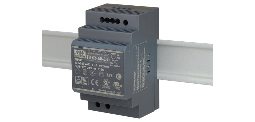 D-Link DIS-H60-24 unidad de fuente de alimentación 60 W Negro