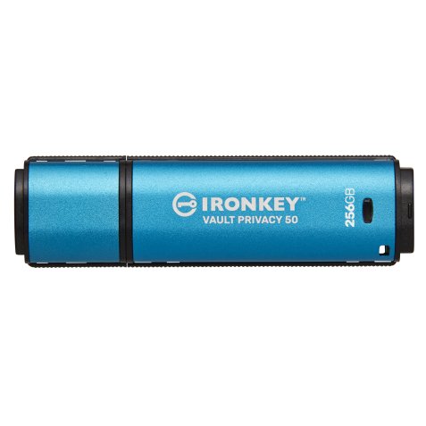 Kingston IronKey Vault Privacy 50 Series - USB flash drive - 256 MB - TAA Compliant