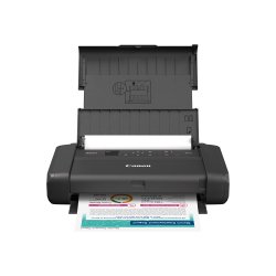 Canon Imprimante Wifi Jet d'encre A4 Couleur avec batterie BX110