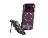 PanzerGlass CARE™ by ® Kickstand Case Transparent w. White MagSafe iPhone 2026 Pro Max | 17 Pro Max protective phone case Cover