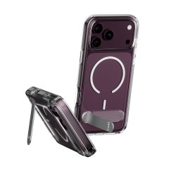 PanzerGlass CARE™ by ® Kickstand Case Transparent w. White MagSafe iPhone 2026 Pro | 17 Pro protective phone case Cover