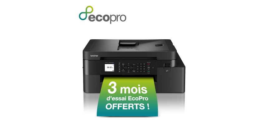 Brother MFC-J4350DW Imprimante jet d'encre multifonction 4-en-1 sans fil. Eligible au forfait EcoPro.