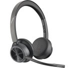 POLY Casque VOYAGER 4320-M certifié Microsoft Teams avec socle de charge
