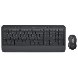 Logitech 920-011001 toetsenbord Inclusief muis Kantoor Bluetooth AZERTY Belgisch Grafiet