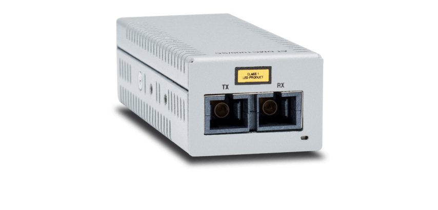 Allied Telesis DMC1000/SC convertisseur de support réseau 1000 Mbit/s 850 nm Multimode Gris