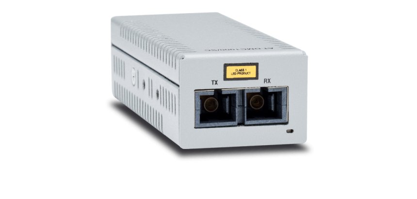 Allied Telesis DMC1000/SC convertisseur de support réseau 1000 Mbit/s 850 nm Multimode Gris