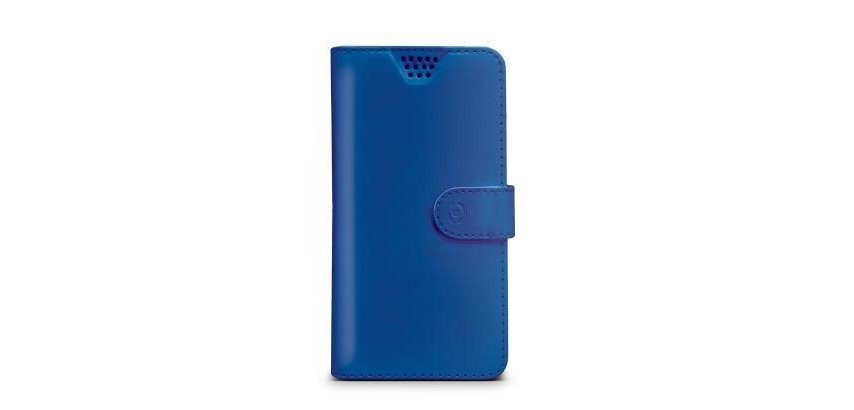 Celly Wally Unica mobile phone case 15.2 cm (6") Wallet case Blue