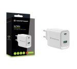 Conceptronic ALTHEA20W45 Caricabatterie per dispositivi mobili Universale Bianco AC Ricarica rapida Interno