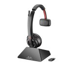 HP Poly Micro-casque serre-tête Poly Savi 8220 stéréo DECT 1 880-1 900 Mhz + kit de chargement