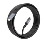 AISENS Cable USB 3.2 Gen1 Aluminio 5Gbps 4K@60Hz 3A 60W E-Mark, Tipo USB-C/M-USB-C/M, Negro, 10M