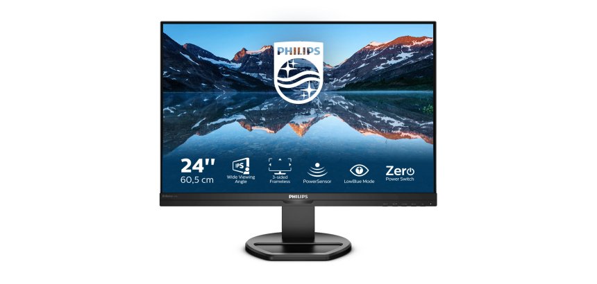 Philips B Line 240B9/00 computer monitor 61.2 cm (24.1") 1920 x 1200 pixels WUXGA LED Black