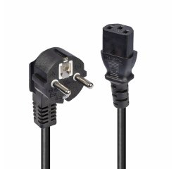 Lindy Câble secteur Schuko vers C13, 3m
