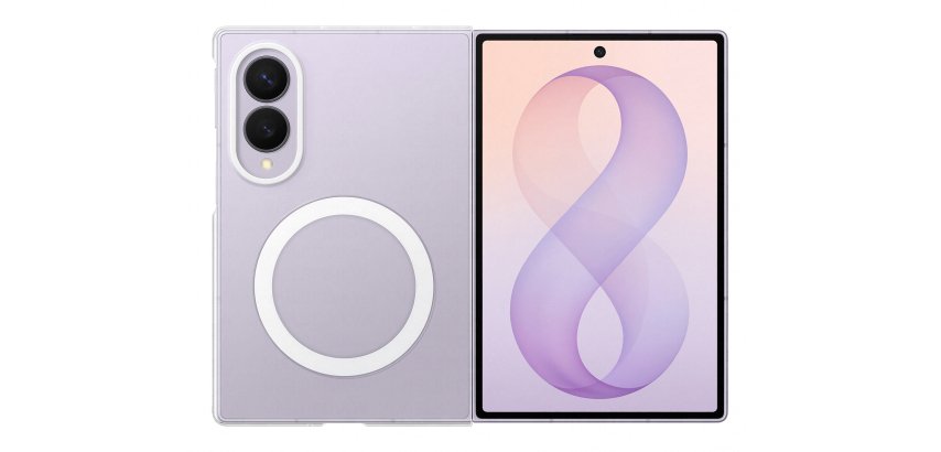 Samsung Galaxy Z Fold8 Clear Magnet Case
