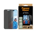 PanzerGlass ® Privacy Screen Protector iPhone 16 Pro | Ultra-Wide Fit w. EasyAligner Protector de pantalla Apple 1 pieza(s)
