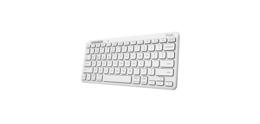 Trust Lyra tastiera Universale RF senza fili + Bluetooth QWERTY Italiano Bianco