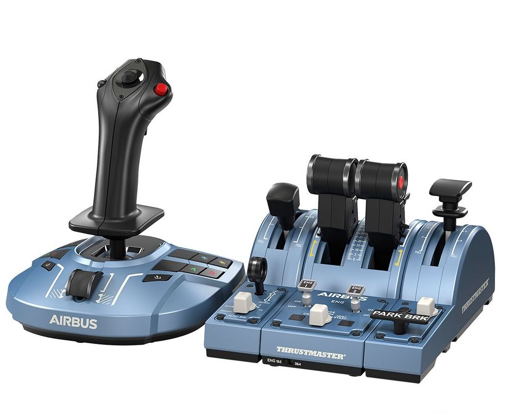 Thrustmaster TCA Captain Pack X Airbus Edition Black, Grey USB Joystick ...