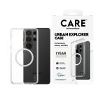 PanzerGlass CARE™ by ® Urban Explorer Case Transparent mit Weiß Qi Samsung Galaxy S26 Ultra Schutzhülle für Mobiltelefone Hülle
