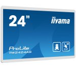 iiyama TW2424AS-W1 Écran d'affichage dynamique Écran plat de signalisation numérique 60,5 cm (23.8") Wifi 250 cd/m² 4K Ultra HD Noir Écran tactile Intégré dans le processeur Android 24/7