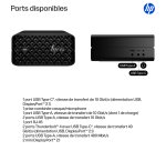 HP Z2 G1a Wolf Pro Security Edition Copilot+ PC AMD Ryzen AI Max PRO 390 64 Go LPDDR5x-SDRAM 2 To SSD Windows 11 Pro Mini PC Station de travail AI Workstation, AI PC Noir