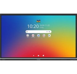Viewsonic IFP7551-3C tableau blanc interactif 190,5 cm (75") 3840 x 2160 pixels Écran tactile Noir