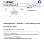 HP EliteDesk 8 Tower G1i AI PC Wolf Pro Security Edition Intel Core Ultra 7 265 16 GB DDR5-SDRAM 512 GB SSD Windows 11 Pro Nero