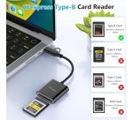 Equip 245461 card reader USB 3.2 Gen 2 (3.1 Gen 2) Type-C Black