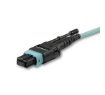 StarTech.com MPO12PL5M câble InfiniBand et à fibres optiques 5 m MPO/MTP Couleur aqua