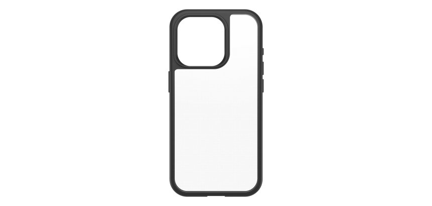 OtterBox React Series pour iPhone 15 Pro, Black Crystal