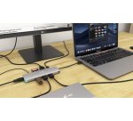 i-tec USB-C Metal Nano Docking Station 4K HDMI LAN with Power Delivery 100W + Universal Charger 100W