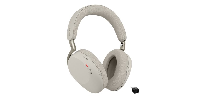 Jabra Evolve3 85 MS + Link 390c Casque Sans fil Arceau Appels/Musique USB Type-C Bluetooth Gris