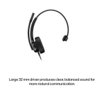 HP Poly Mission 415 Monaural USB Wired Headset