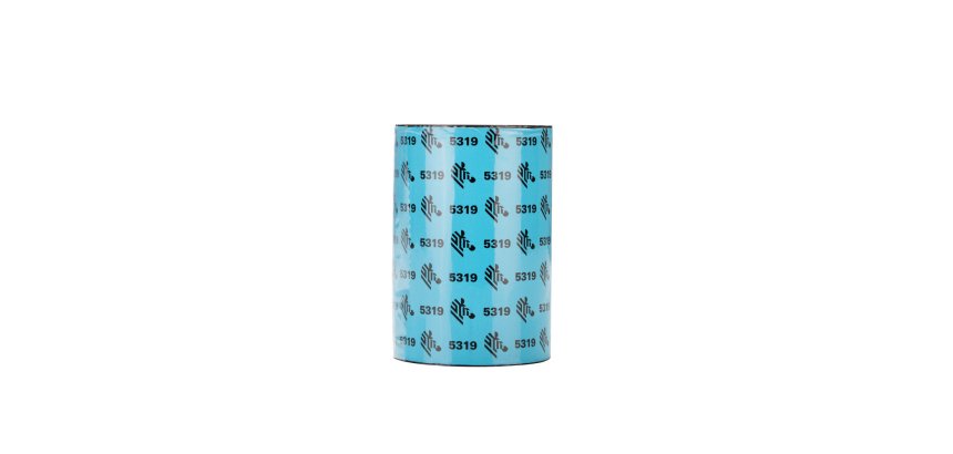 Zebra 5319 Wax cinta térmica 74 m Negro