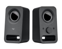 Altavoces Logitech Z150 Multimedia Speakers, 2.0 canales, Alámbrico, 6 W, Negro