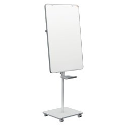 Chevalet conference nobo blanc move & meet surface     magnetique tableau effacable  674x1039mm 4 roues