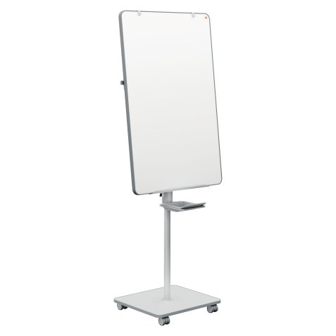 Chevalet conference nobo blanc move & meet surface     magnetique tableau effacable  674x1039mm 4 roues