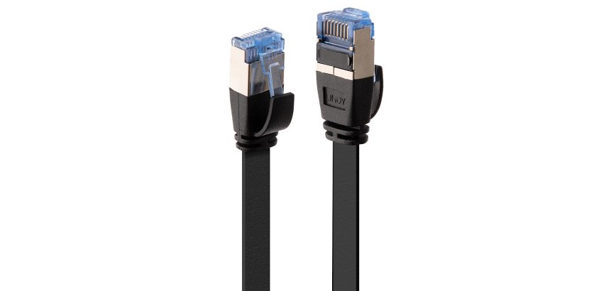 Lindy 47484 cable de red Negro 5 m Cat6a U/FTP (STP)